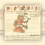 Prikaz poglavice južno američkog plemena u punoj ratnoj opremi