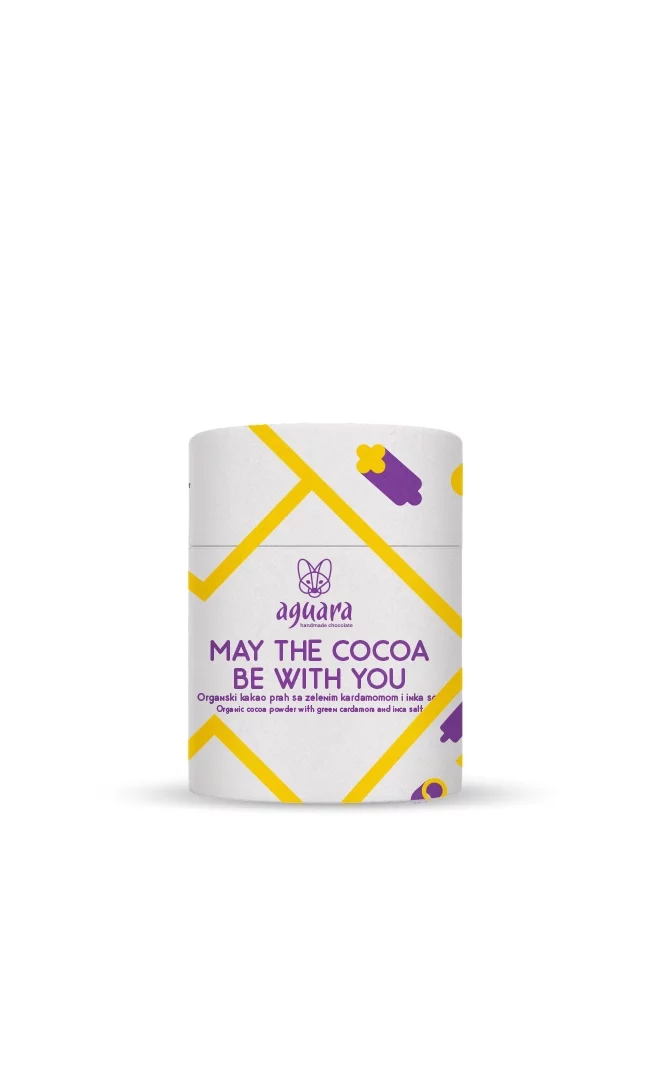 Mala tuba organskog sirovog praha May the cocoa be with you